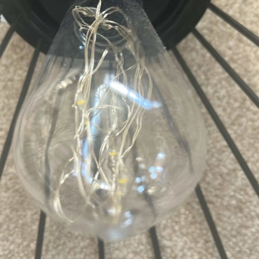 Wire Cage solar light